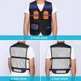 thumbnail image 3 of Chaqueta de Chaleco para Niños, Equipo de Juego/Deportes al Aire Libre de Nailon Negro para 12 Accesorios de Dardos, 3 of 6