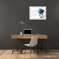thumbnail image 3 of Villa, Mlli 32x25 White Modern Wood Framed Museum Art Print Titled - For God, 3 of 4