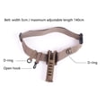 thumbnail image 4 of Fishing Waist Belt, Adjustable Wading Belt with Fishing Rod Holder Inserter, Suitable for Spinning Surf Kayak Outdoor Fishing, Fly Fishing Accessories(Khaki), 4 of 6