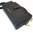 thumbnail image 3 of Michael Kors Womens Medium Double Zip Phone Crossbody 35F2GTTC2L-001 (Black), 3 of 4