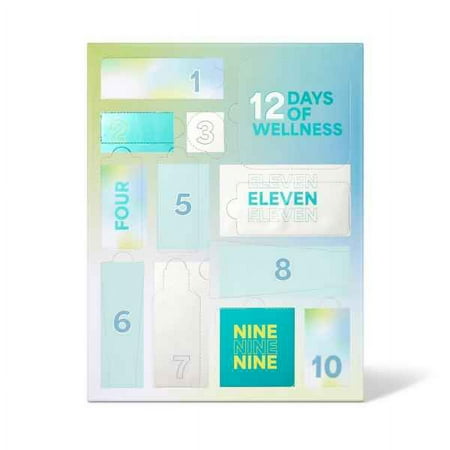 bath and body 12 days of self care gift set - 12ct