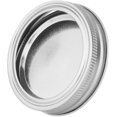 thumbnail image 2 of 24 Pcs Couvercles de Bocaux à Ouverture Régulière pour Ball, Kerr Jars, Couvercles de Bocaux Mason Premium avec Bandes/anneaux pour Ballon à Ouverture Régulière, Mason Jars (Argent, 70mm Ouverture Régulière), 2 of 5