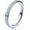 3mm wedding bands-silver, variant on 3mm Wedding Bands for Women Eternity Ring 18K Gold Plated Cubic Zirconia Engagement Rings Stackable Anniversary Promise Statement Ring Gift for Her Size 5 to 10