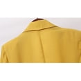 thumbnail image 3 of Manteau d'Été pour Femme en Coton et Lin, Mi-Long, Ample, Veste de Complet, 3 of 6