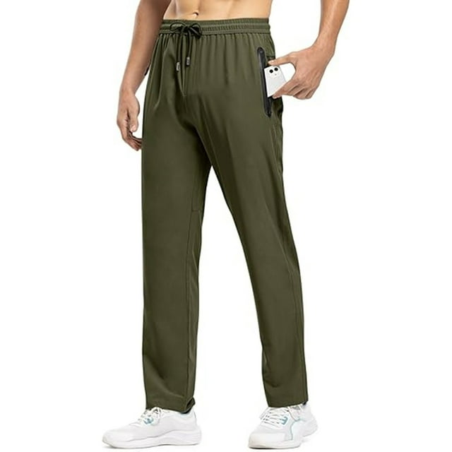 Pantalons Décontractés pour Hommes pour Activités Extérieures Légers Respirants Extensibles pour Randonnée et Cyclisme