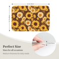 thumbnail image 4 of Vsdgher Vintage Wood Grain Sunflower A Hem Mat 40x60 - Multipurpose Doormat for Indoor & Outdoor Use - Welcome Your Guests with our Entrance Mat, 4 of 6