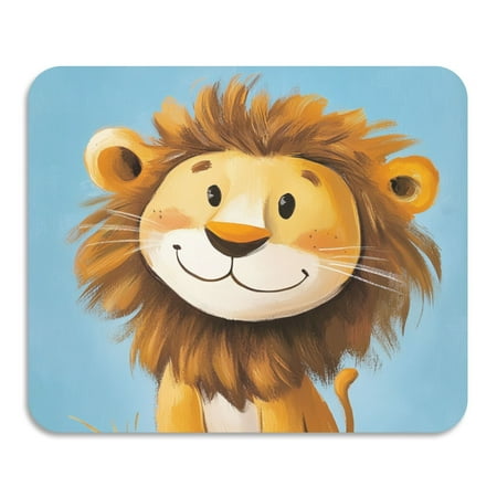 

Diatom Mud Drain Pad 19.7x15.7 Inch Dish Drying Mats Magical Mat Magic Mat Kitchen Drain Mat Coffee Drain Mat Table Drain Mat Cute Smiling Yellow Lion