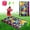 Black, variant on Game Mat 2*1.35M Green,1*Game Mat 1*Whistle,Slide Hopscotch Games for Adults Hands and Feet Sports Slide Hopscotch Water Slide Hopscotch Mat Slide Hopscotch Air Slide Hopscotch Outdoors