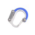 thumbnail image 1 of Greeniant Mosquetón para exteriores Plegable Rotación de 360 ​​​​grados Hebilla de correas para acampar Escalada Azul, 1 of 6