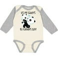 thumbnail image 3 of Inktastic My Daddy's 1st Fathers Day Boys Long Sleeve Baby Bodysuit, 3 of 5