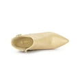 thumbnail image 4 of BLISSFUL STEP Women's Pointy Toe Buckle Stiletto Heels Ankle Boots, 4 of 7