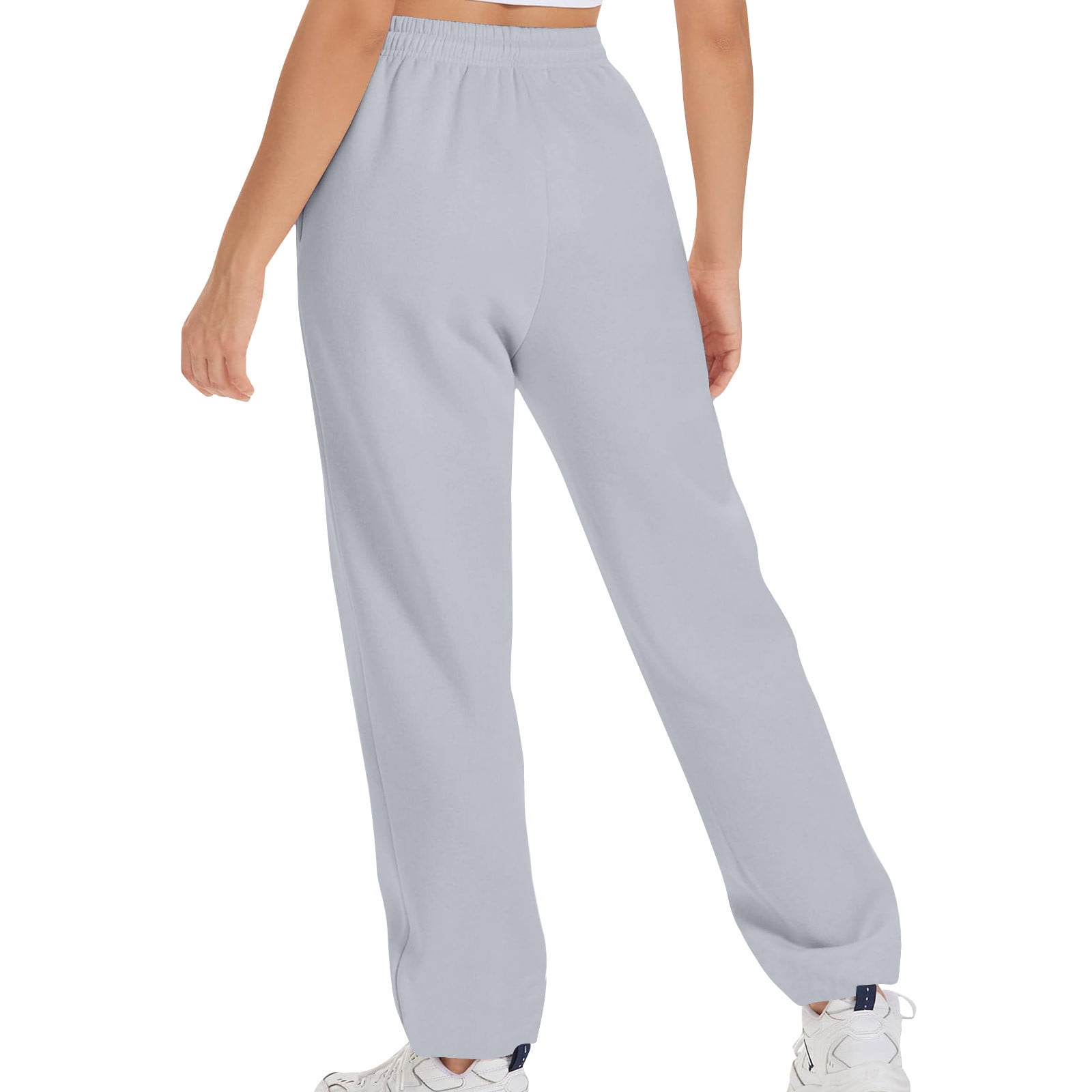 Grey Yoga Pants Sweat Power Gym Leggings Slate Grey Women's