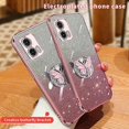 thumbnail image 3 of Butterfly Holder TPU Phone Case For Motorola Moto G73, 3 of 5