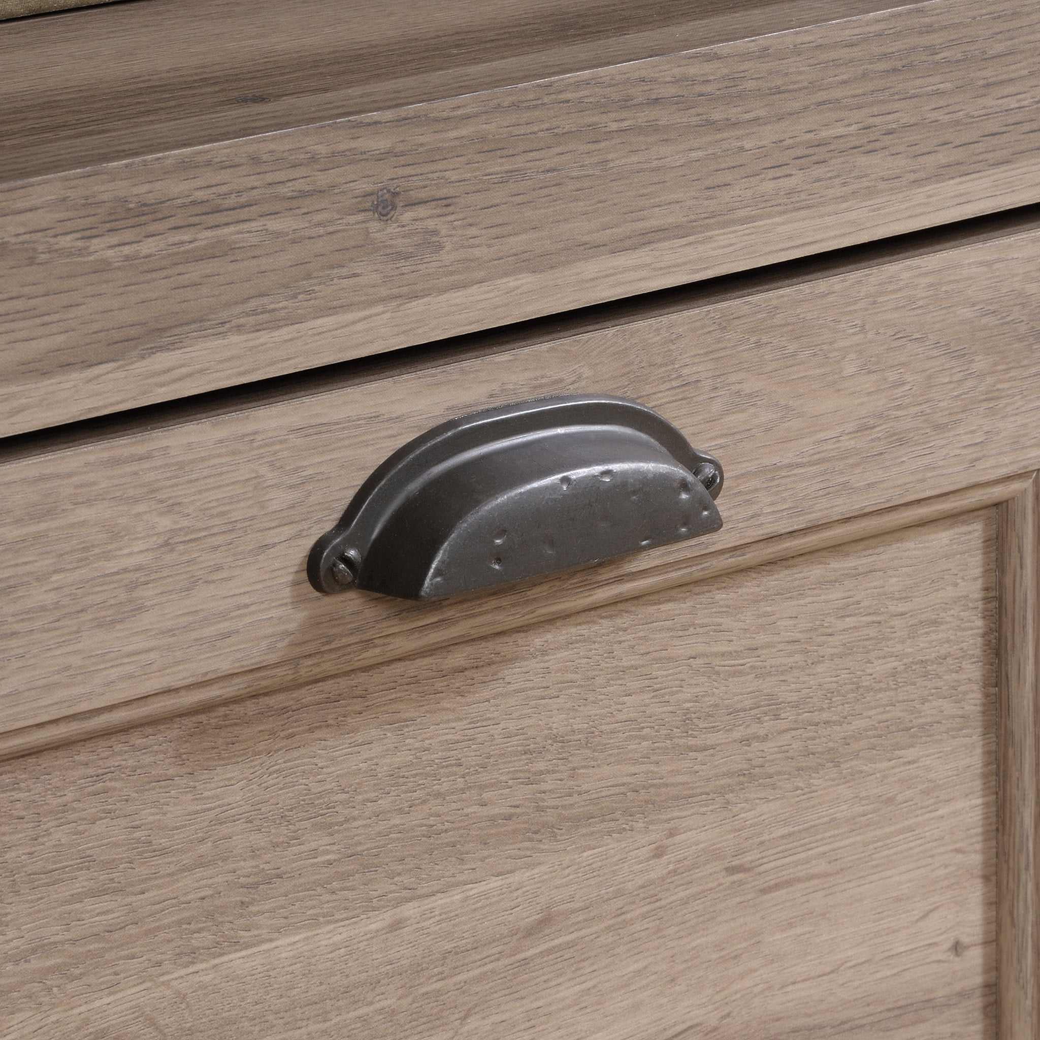 Sauder Barrister Lane Executive Desk, Salt Oak Finish