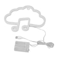 thumbnail image 1 of LED Néon Signe Note en Forme de PVC USB Batterie Alimentation Enfants Chambre Néon Lampe pour la Décoration, 1 of 14
