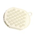thumbnail image 1 of Depurador de cuerpo de silicona de doble cara antideslizante manga de Blanco Jinwen Cepillo para fregar el cuerpo, 1 of 4