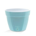 thumbnail image 2 of 🪴 Santino ASTI 7.1 Inch Self Watering Planter MENTHOL/WHITE for Indoor Plants - Modern Plastic Pot w/ Water level Indicator for All House Herbs, Plants, African Violets and Dahlias, 2 of 9
