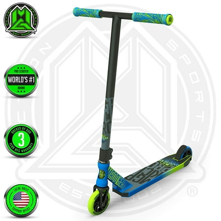 MADD GEAR - Kick PRO Scooter - Suits Boys & Girls Ages 6+ - Max Rider Weight 220lbs - 3 Year Manufacture Warranty - Worlds #1 Pro Scooter Brand - Built To Last! - Madd Gear Est. (Worlds Best Scooter Rider 2019)