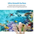 thumbnail image 5 of Balery Corals And Tropical Fish Mouse Pad ,15.8x29.5 In Large Gaming Mouse Pad Desk Mat Long Non-Slip Rubber Stitched Edges,Waterproof Mousepad Desk Mat For Gamer Office Home, 5 of 9