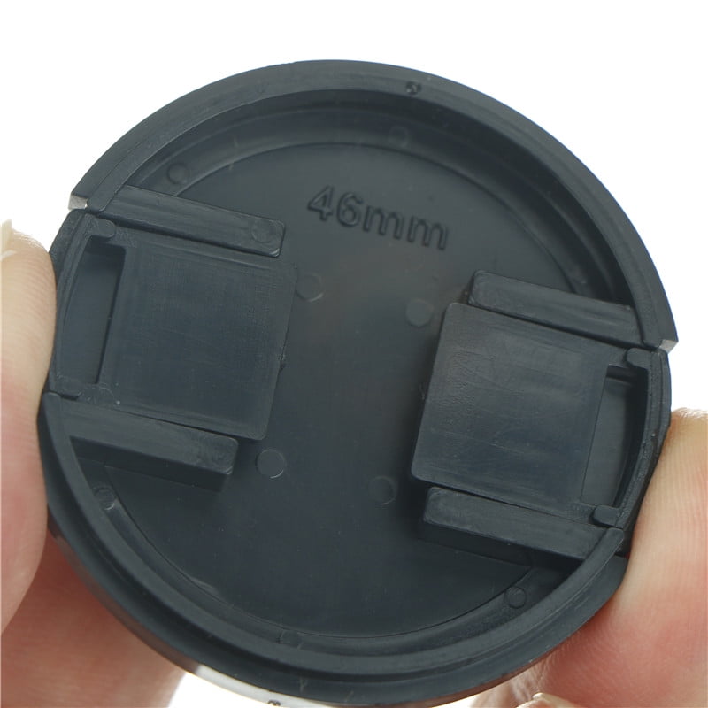 2pcs 46mm Plastic Snap On Front Lens Cap Cover For SLR DSLR Camera DV Sony JL 