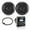 Black, variant on Boss Audio MCKGB450B.6 Marine Stereo &amp; 6.5" Speaker Kit - Black