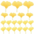 thumbnail image 1 of 200 Pcs Feuilles de Ginkgo Simulation Fausses Feuilles de Ginkgo pour Bricolage, 1 of 8