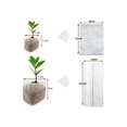 thumbnail image 3 of 200 plant sacks plant sacks made of fleece plant sacks biodegradable (8 × 10, 16 × 20 cm), 3 of 5