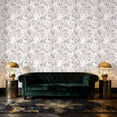thumbnail image 4 of Boho Peel and Stick Wallpaper Floral Botanical Delicate Leaves Flowers Soft Wall Mural 23.6in x 9.8ft Self Adhesive Removable Wall Paper Renter Friendly Wallpaper for Bedroom Kitchen Farm, 4 of 8