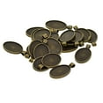 thumbnail image 3 of GUOOL 2X 20 Pcs Alloy Jewelry Making Cabochon Base Setting Charm Pendants Trays, 3 of 9