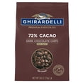 thumbnail image 2 of Ghirardelli Chocolate Company 72% Cacao Chocolate Chips 650 per lb., 5lb. Bag (Pack of 1), 2 of 5