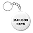 thumbnail image 2 of A&T Designs Mailbox Keys 2.25" Keychain Mail, 2 of 6