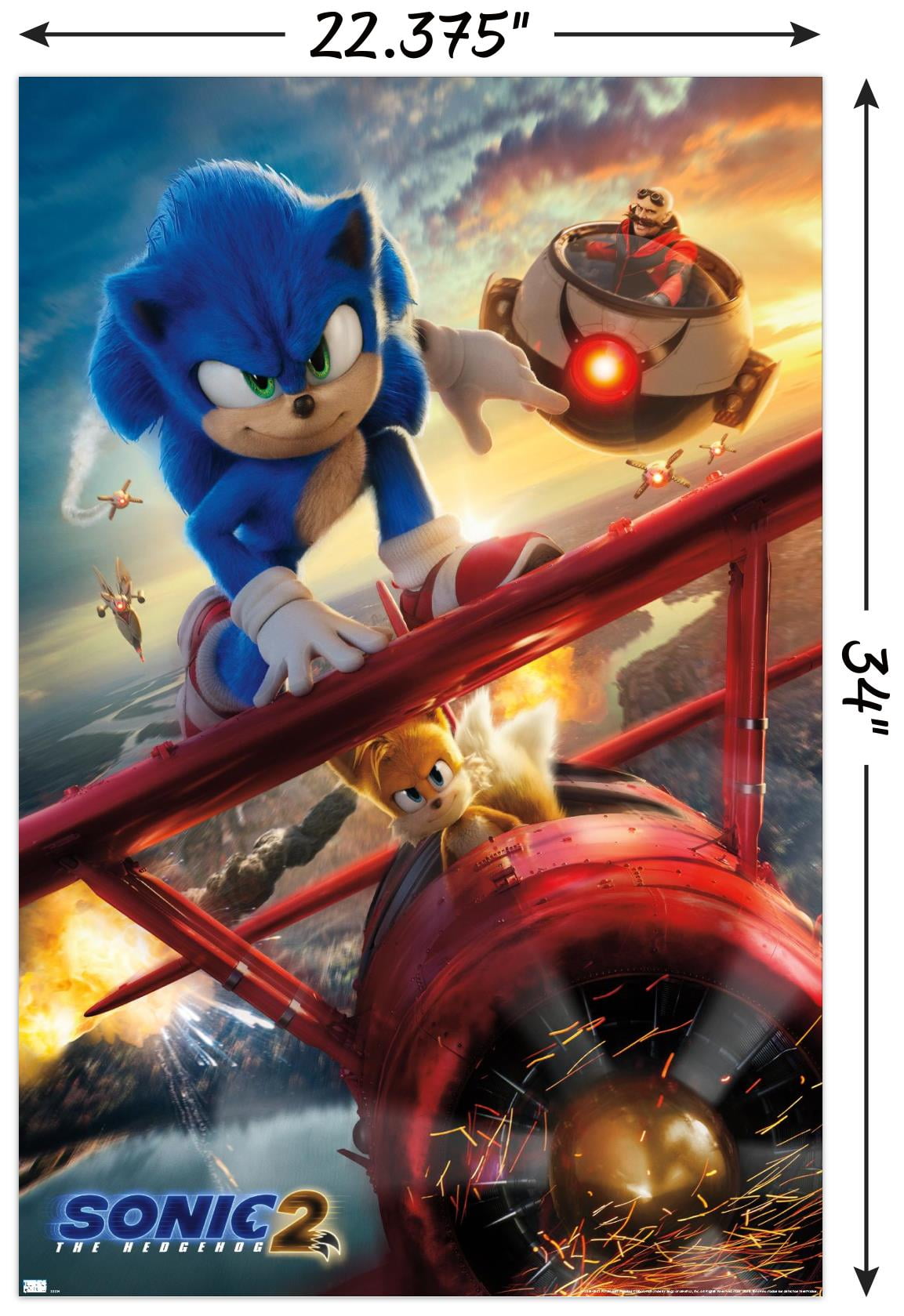 Sonic the Hedgehog 2 (2022) Fridge Magnet #1196799 Online