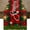 Christmas Table Runner, variant on Christmas Snowflake Red Table Runner 108 inches Long Pine Tree Holly Berry Waterproof Farmhouse Table Cloth Holiday Kitchen Dining Table Decoration for Indoor Outdoor Home Party Coffee Decor