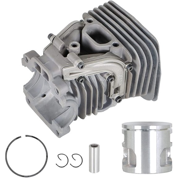 ALL-CARB 455 460 Cylinder Piston Kit Replacement for Husqvarna 455 Rancher 455E 460 Rancher 47MM 537320402 537320501