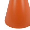 thumbnail image 4 of Mesa soporte para plantas Benzara naranja de metal con tapa redonda de 49 cm, 4 of 5