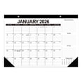 thumbnail image 1 of Calendario de escritorio 2026-2027 Calendario de pared Adorno Planificador colgante de 18 meses negro, 1 of 9