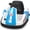Blue2, variant on Neche 12V Electric Bumper Car for Toddlers, 2.2 mph Ride On Toy with Remote Control, 360° Spin, Bluetooth Music, LED Lights, DIY Stickers, Blue