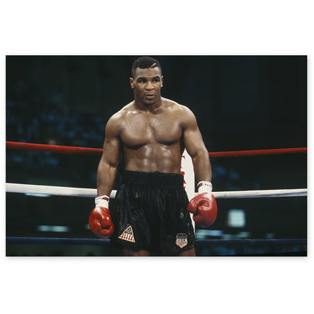 Awkward Styles Mike Tyson Poster Print Art Boxer Ring Picture Champion Printed Photo Decor Mike Tyson Colorful Photo for Office Unframed Art Picture Housewarming Gifts Champion Poster Print