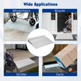 thumbnail image 6 of EastVita 5" Rise Aluminum Door Threshold Ramp, Heavy Duty Entry Ramp for Doorways, 700 lbs Capacity, 6 of 7