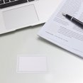 thumbnail image 4 of OULII 10Pcs Aluminum Sublimation Business Card Blanks White Metal Smooth Edge for Custom, 4 of 8