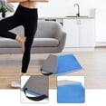 thumbnail image 3 of Tabla de equilibrio para porristas, soporte de entrenamiento de acrobacias para gimnasia con asa, soporte de bloque para entrenamiento de equilibrio y azul, 3 of 5