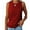 Wine Red, variant on Womens Crew Neck Sleeveless Solid Color Casual Loose Fit Tee Summer Tank Tops