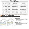 thumbnail image 3 of Womens Underwear Women's Seamless Front Closure Bras Full Coverage No Underwire Comfort Bras Lightly Lined Wireless Everyday Bra, 3 of 5