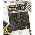 thumbnail image 4 of 60th High School Reunion (Sixty) Decoration in Gold - Remembering The Year - Class of 1965-11x14 Unframed Poster - Perfect Party Decor and Gift, 4 of 8