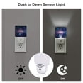 thumbnail image 3 of Pofeuu Planets Stars And Galaxies1 Print Night Lights Plug into Wall with Dusk-to-Dawn Light Sensor, LED Nightlight for Bathroom, Adult, Hallway-EU, 3 of 7