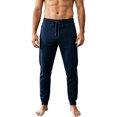 thumbnail image 5 of CUSTG Male Casual Pants Drawstring High Waist Jogger Pants Slim Athletic Workout Trousers with Zipper Side Pockets For Running Cozy Soft Trousers, 5 of 6