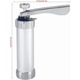 thumbnail image 2 of Kit de pistola de prensa de galletas de acero inoxidable con forma de disco para hacer galletas, máquina para hacer galletas, herramientas de decoración de pasteles para el hogar y la cocina, 2 of 4