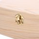 thumbnail image 5 of ColoMX Caja de almacenamiento de madera en blanco, caja de colección de joyas, caja de mesa para hucha, caja para ahorrar dinero, 5 of 7