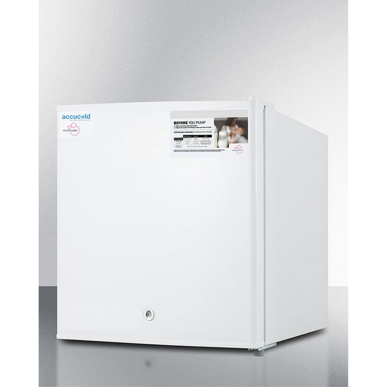 Compact MOMCUBE all-freezer for breast milk storage