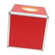 thumbnail image 4 of Urna para boletas, urna para lotería, suministros para rifa, cuadrada, multifuncional, roja, para la comunidad, para guardar boletos, caja para juegos 25 centímetros, 4 of 10